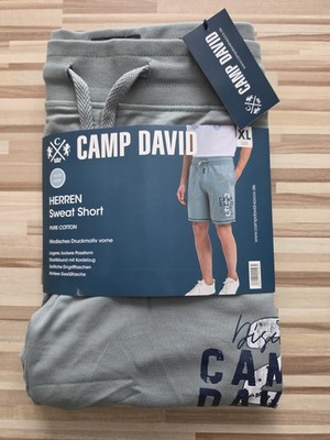 Camp David Sweat Shorts Gr.XL Neu helles Salbei