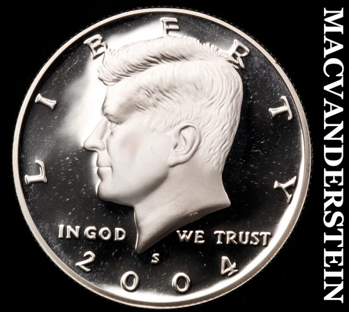 2004-S Silver Kennedy Half Dollar - Choice Gem Proof  Lustrous  #i5031