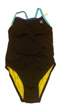 Women  s TYR Durafast Bathing Racing Suit Size 36. New