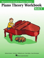 Piano Theory Workbook - Book 4 Hal Leonard Student Piano Library