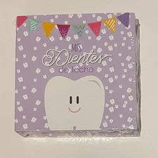 Mis Dientes de Leche My Milk Teeth Box Rotating Organizer SPANISH Keepsake