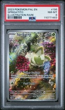 PSA 8 Sprigatito 196/193 Sv02 Paldea Evolved Holo