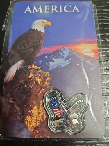 American Eagle One Gram Of .999 Fine Silver Colorized 🦅 Only 5000