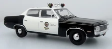 1972 AMC Matador Police Car: LAPD Adam-12 1:43 Diecast Model Car