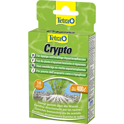 Fertilizzante per piante d'acquario Tetra Crypto 23 g 10 compresse