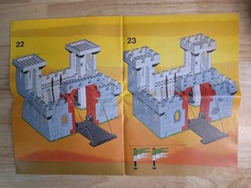 Lego Castle Black Knight's Castle (6073) Instruction Booklet Only Vintage 1984