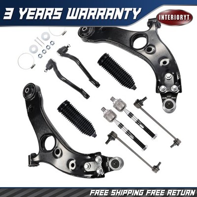 Front Lower Control Arm Ball Joint Tie Rod End Sway Bar For 2012-15 Kia Optima