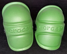 Rare Crocs Knee Pads Green Roller Blading/Gar...