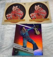 2023 Donruss Elite WWE - Legends Honky Tonk Man #146 Pink & #187 Golden Age (2)