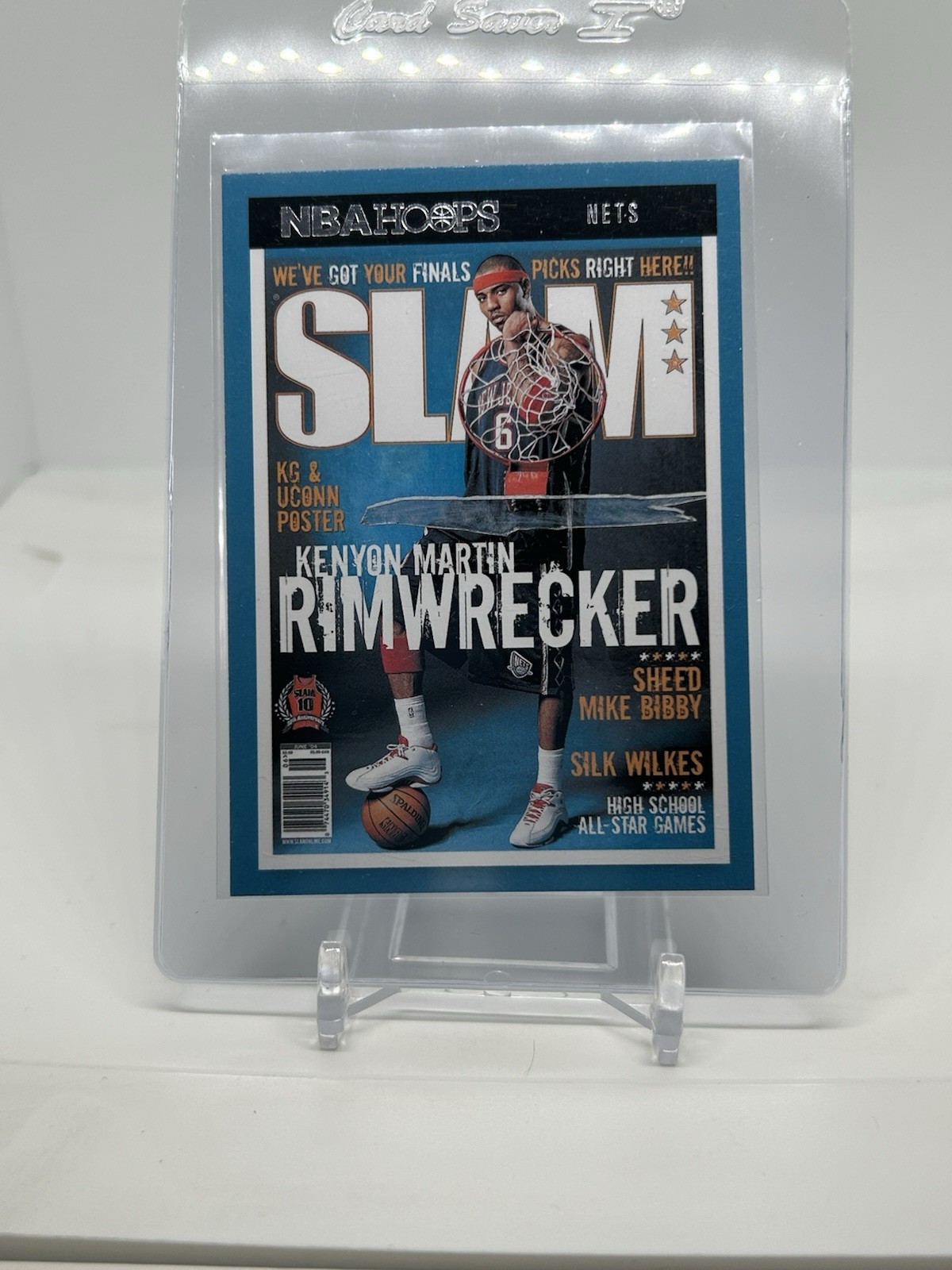 2021-22 NBA Hoops Kenyon Martin  SLAM Magazine Insert #79 Nets