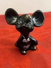 Fenton Mouse Hand-painted Black Mouse in Bikini