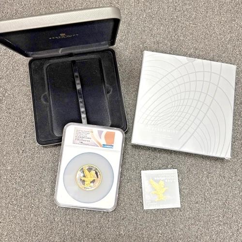 2023 P Australia 5 oz Silver Wedge Tailed Eagle NGC PF70 UCAM w/OGP & COA