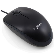Logitech B100 - Maus | Schwarz Neu