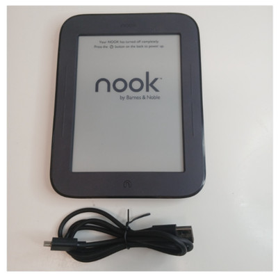 Barnes & Noble Nook Simple Touch BNRV300 6'' eBook Reader Bundle For PARTS REPAIR