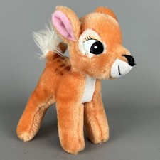 Vintage Walt Disney Productions BAMBI Deer Baby Fawn 7" Plush Stuffed Animal