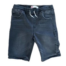 Levi s Skinny Boys Black Pull On Shorts, Sz Lg 12-13yrs