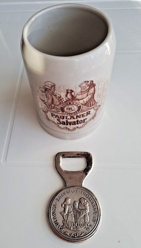 München Flaschenöffner mit MÜNZE PAULANER SALVATOR THOMASBRÄU AG - Bild 2 von 9