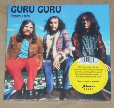 GURU GURU Essen 1970 Live CD 2020 Svart Records NEW UFO Hinten Känguru Call us**
