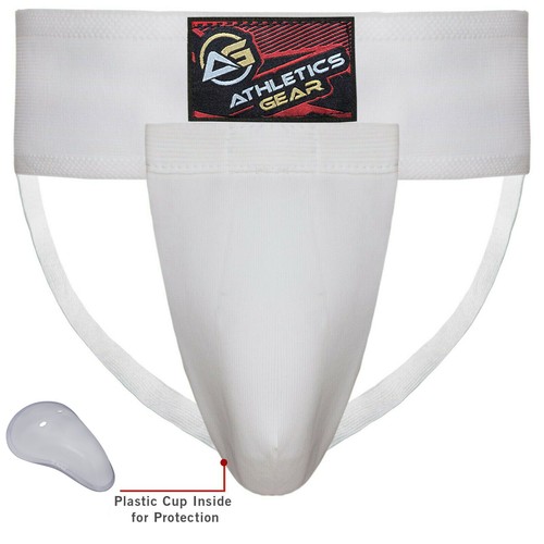 Groin Guard With Gel Cup Boxing MMA Protector Box Martial Arts Abdo Jock Straps - Picture 7 of 11