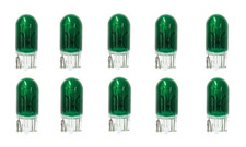 10x 194 Green T10 Wedge Car Mini Bright Light Bulb W5w 5050 2825 158 192 168 Lot