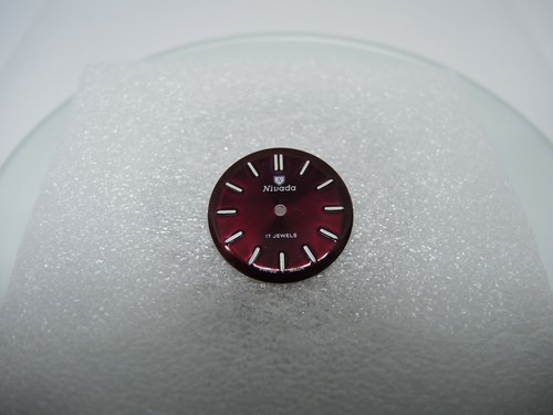 NIVADA Zifferblatt, Ø 26 mm, 17 Jewels, watch dial - Picture 2 of 5