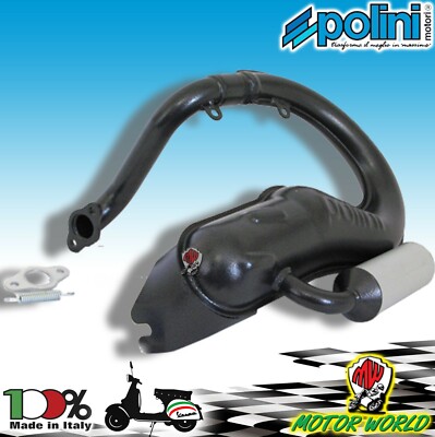 Pot D'Échappement PROMA Pour Vespa 50 Special R L N - Échappement Véritable, Compatible Scooter