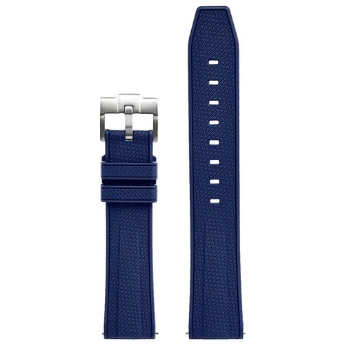 20MM Watch Strap Fluorine Rubber Watch Bands For Omega X Swatch Waterproof - Zdjęcie 22 z 32