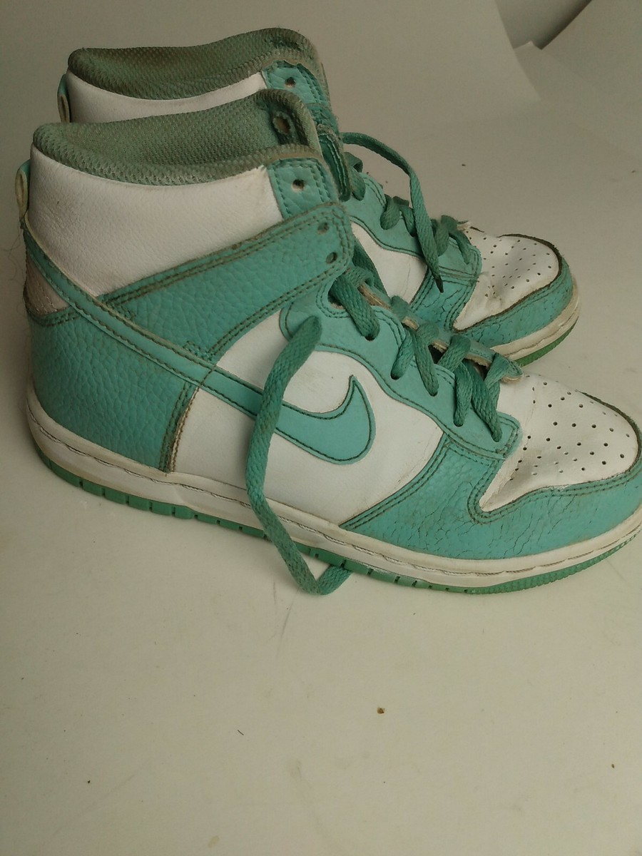 nike dunk high island green