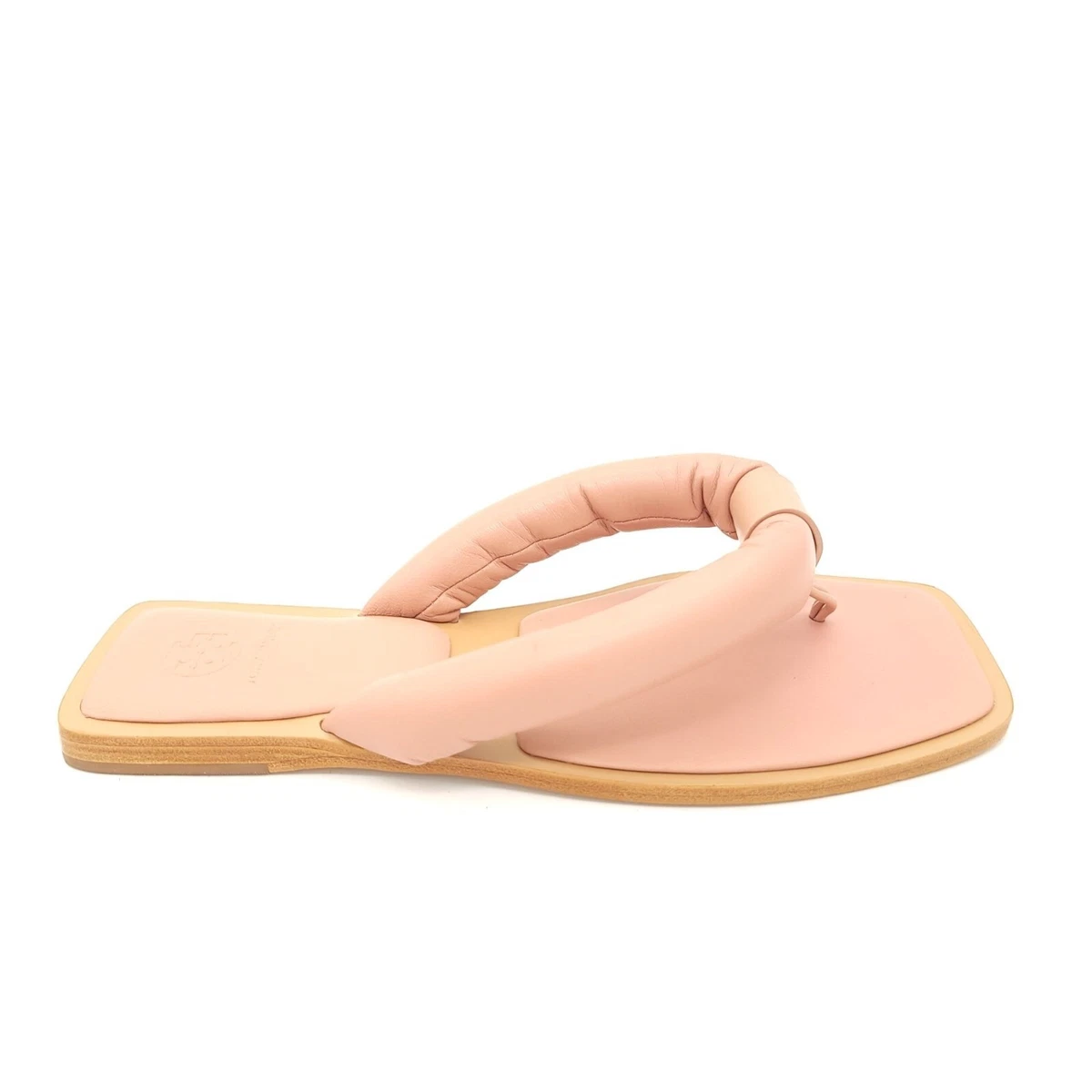 Tory burch beige sales flip flops