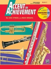 Accent On Achievement: Percussion--Snare Drum, Bass Drum & Accessories, Book 2