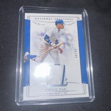 2019 Panini National Treasures /99 Javier Baez #138