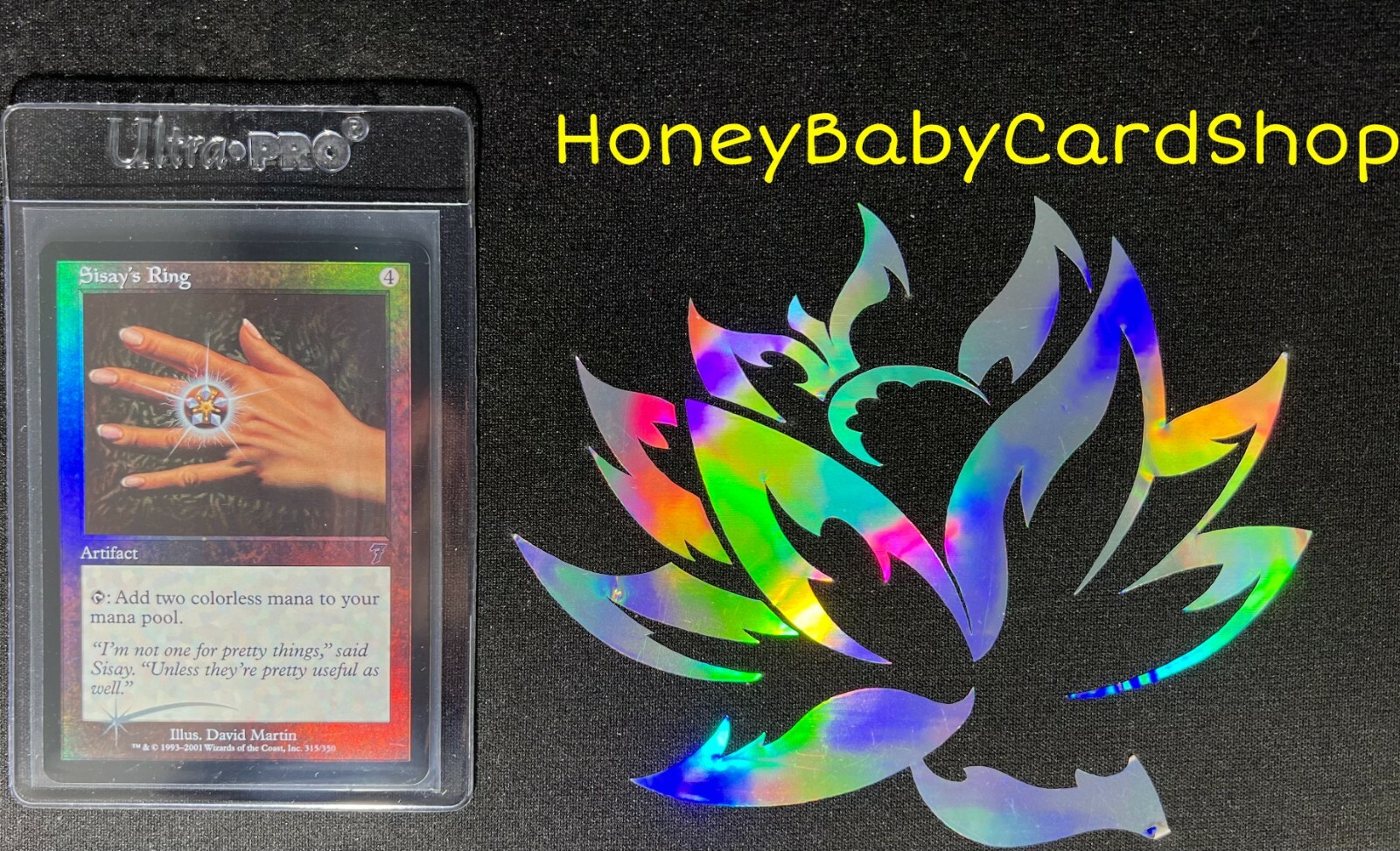 MTG Seventh Edition 2001 Sisay's Ring Foil NM Card English 7ED Uncommon