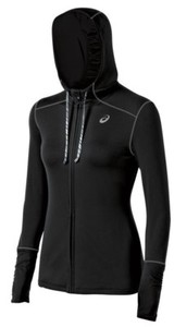 felpe con zip asics donna