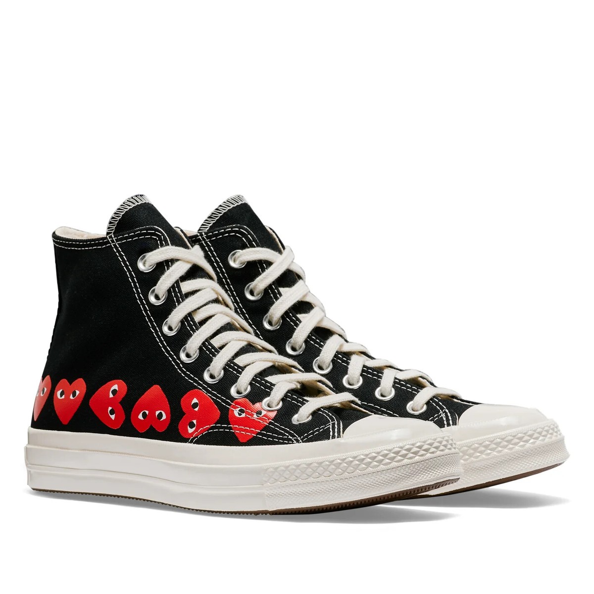コムデギャルソン メンズ スニーカー AZ K121 001 1 PLAY COMME des GARCONS プレイ コム デ ギャルソン×コンバース