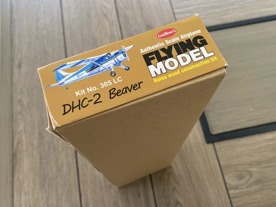 Guillow's Model Kit DHC-2 Beaver (Open Box) 100% Complete +FAST SHIPPING! - Image 4 of 4