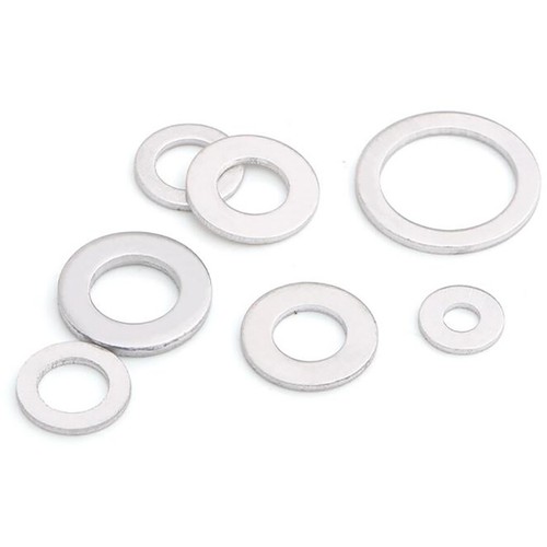 Inner Dia.3-38mm Aluminum Flat Washers Gasket Alu Round Sealing Pads Shim Discs - Picture 4 of 5