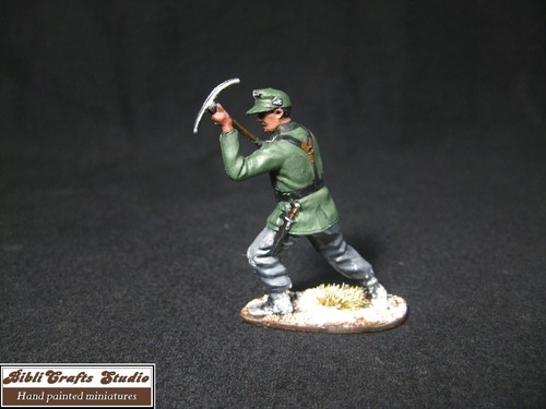 Airfix WW2 "German Mountain Troops " 1:32,54mm Handpainted High standard Fig.6 - Picture 12 of 12