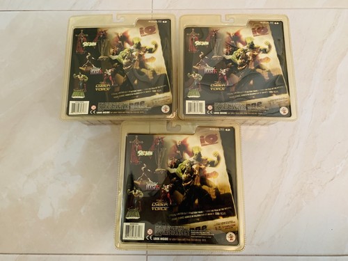 McFarlane Toys Image 10th Anniversay Lot Set of 3 SAVAGE DRAGON CYBER FORCE HAWK - Picture 4 of 4