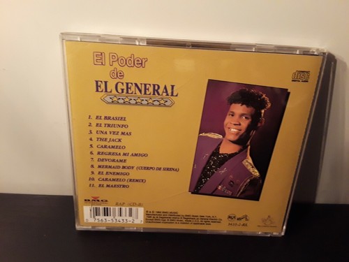 El General – El Poder De El General (CD, 1992, BMG) - Picture 2 of 3