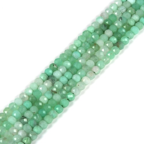 4mm to 5mm Faceted Gemstone rondelle loose beads strand 15.5" DIY Jewelry Making - Picture 70 of 80