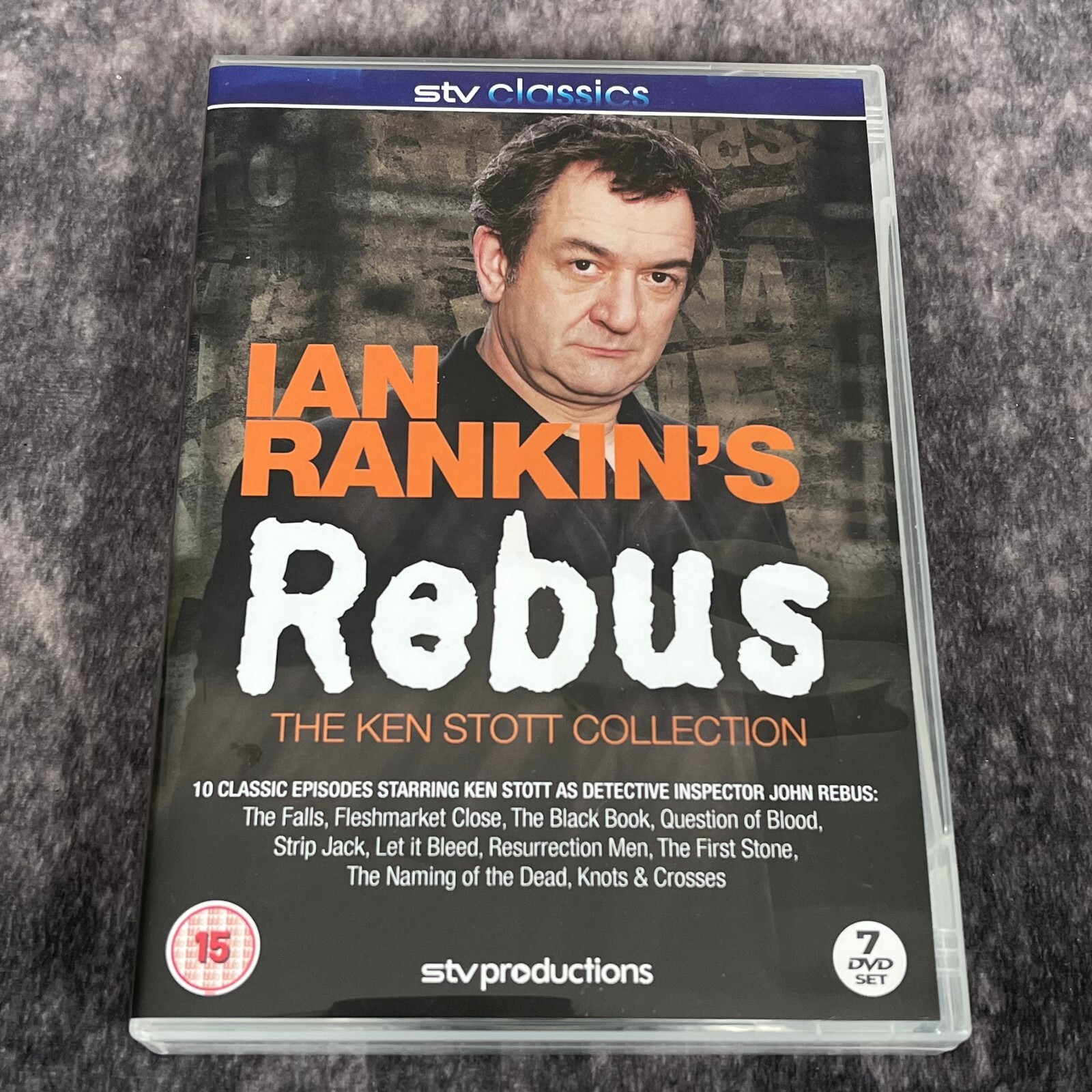 Ian Rankin's Rebus The Ken Stott Collection DVD Box Set - 10 Classic Episodes