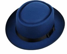 Men's Short Brim Pork Pie Hat