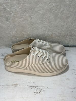 Qvc Discount Qvc Shoes Spenco QVC Spenco Women's Sneaker Tan White