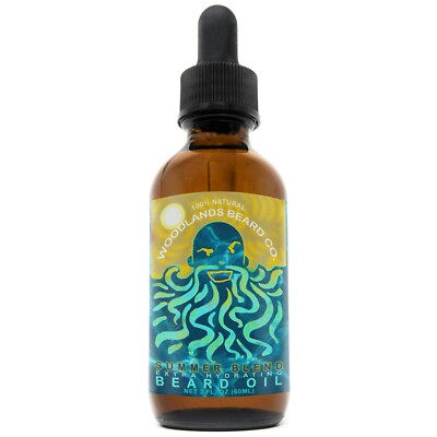 Summer Blend Extra Hydrating Beard Oil Scented with Bergamot, Lime, Ylang  Ylang | eBay
