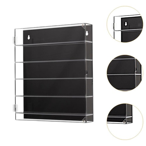 5 Tier Acrylic Display Box Cabinet Collectibles with Shelves Clear Organizer - Picture 7 of 7