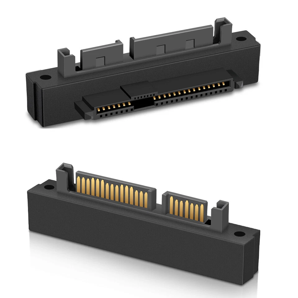 8x SAS to SATA 22-pin Male Converter SFF-8482 Female HDD Hard Drive Raid Adapter - Image 2 of 4