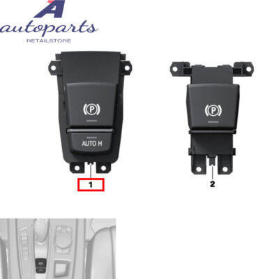 For 2014-2018 BMW X5 F15 F85 X6 F16 Parking Brake Switch w/Auto-Hold 61319349036