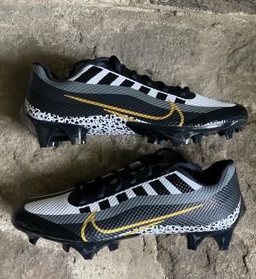Nike Vapor Edge Speed 360 Football Cleats White/Gold/Black  display picture 2