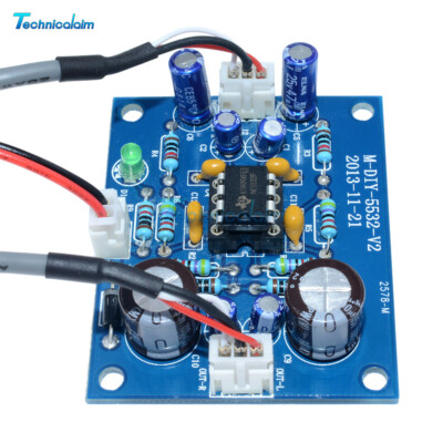 NE5532 Preamplifier OP-AMP HIFI Signal Amplification Board For Bluetooth