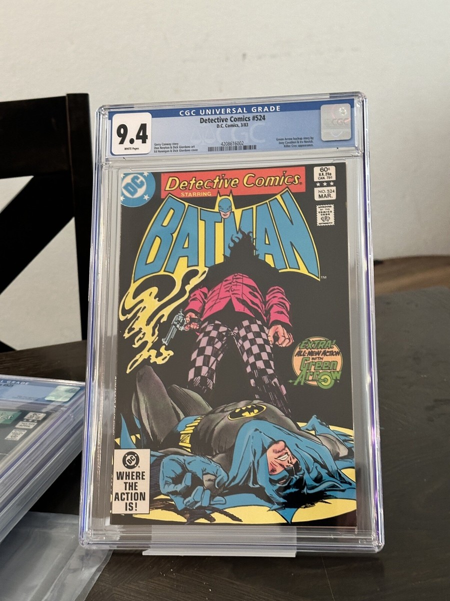 DETECTIVE COMICS #524 CGC 9.4 1983 BATMAN 1ST FULL APPEARANCE of